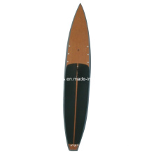 Wooden Veneer Stand up Paddle Touring Board, Paddling Surfboard